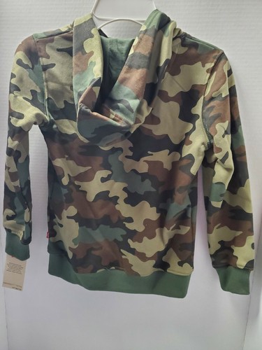 NWT Levis Kids Camo Hoodie Size 7 Large 6-7 years old - Picture 2 of 3