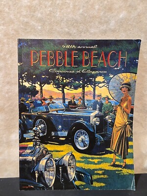 Pebble Beach Concours d'Elegance 48th Annual Car Show Program 1998