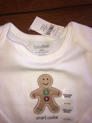 Neu mit Etikett Gap Lebkuchen Cookie Body 6-12 M - Bild 4 von 5