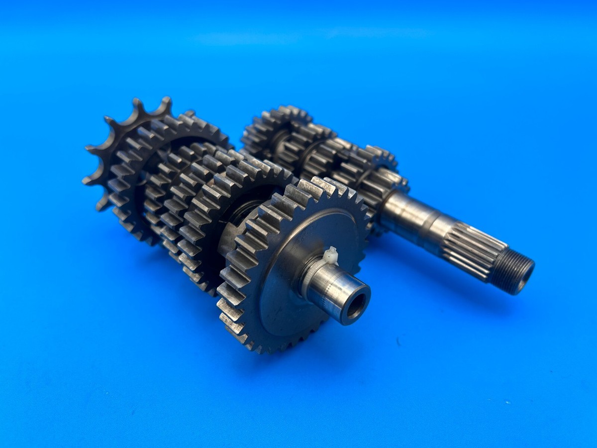 1996 1997 Honda CR125 CR125R Transmission Tranny Gear Shaft Set 6