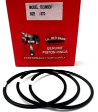 NEW TECUMSEH HM100 PISTON RINGS FITS SEARS CRAFTSMAN, MTD CUB CADET PART # 35779