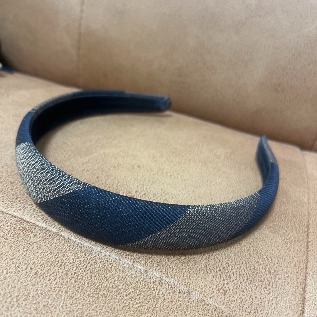 FENDI Headband Hair Accessory Pequin Patterned | eBay