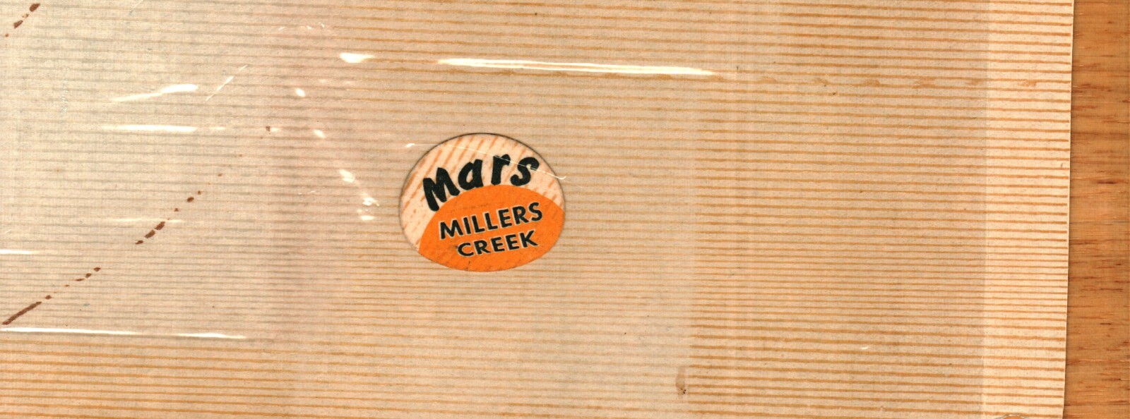 VERY NICE RARE MARS MILLERS CREEK COAL SCATTER TAG 1078 eBay