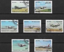 Timbres Avions Ouzbékistan 61Q/X o - 87669FK