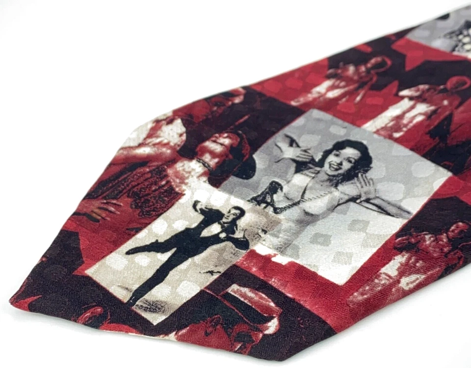Corbata para hombre American Film Classics 1992 Singin' In The Rain 100 % seda - Leer Foto 3 de 4