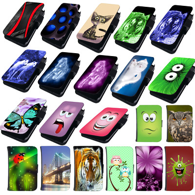 Für Samsung Galaxy S5 Mini Hülle Schutzhülle Handy Tasche Flip