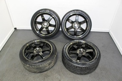 Rare Rays Te37Sl 18 Inch 8.5  5x100 ET45  5H Volk Racing Monoblock Forged wheels