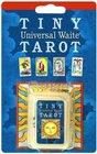 TINY TAROT DECK KEYCHAIN Complete Miniature Tarot Card Set on Key Chain