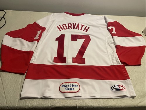 Game Used Scott Horvath Port Huron Flags ￼Jersey Ak UHL Mens 2xl W AUTO 2005