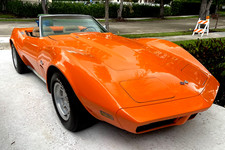 1973 Orange Chevrolet Corvette   | C3 Corvette Photo 1