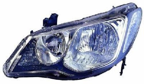 ABAKUS Left Headlight 217-1159L-LD-E2 for Honda Main Lamp Without Bulb