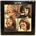 THE BEATLES - Let It Be (1970 LA Press, Phil+Ronnie) - 12" Vinyl Record LP - VG