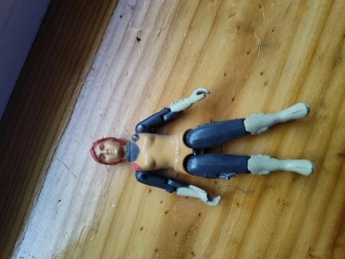 1982 Scarlett Straight Arm v1 Figure Vintage GI Joe with crossbow