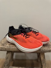 Altra Vanish Carbon Womens Coral Orange Black Running Shoes Size 9 Zero Drop EUC