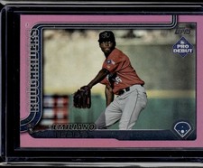 2025 Topps Pro Debut Fuchsia Foil #PD-95 Emiliano Teodo