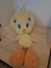 2021 Six Flags Warner Bros Looney Tunes 25" Tweety Bird Plush Stuffed Animal Toy