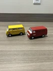 Vintage Tonka Vans #55360. Yellow Tonka School District 277 & Red Tiny Van