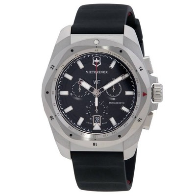 Victorinox 241983 I.N.O.X. Black Dial 43 mm Men's Watch New