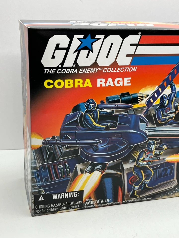 De colección Hasbro 1997 G.I Joe Cobra Rage Urban Assault con callejón víbora nuevo sellado Foto 4 de 4