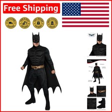 Official Batman: The Dark Knight Rises Deluxe Costume for Men - Size Large