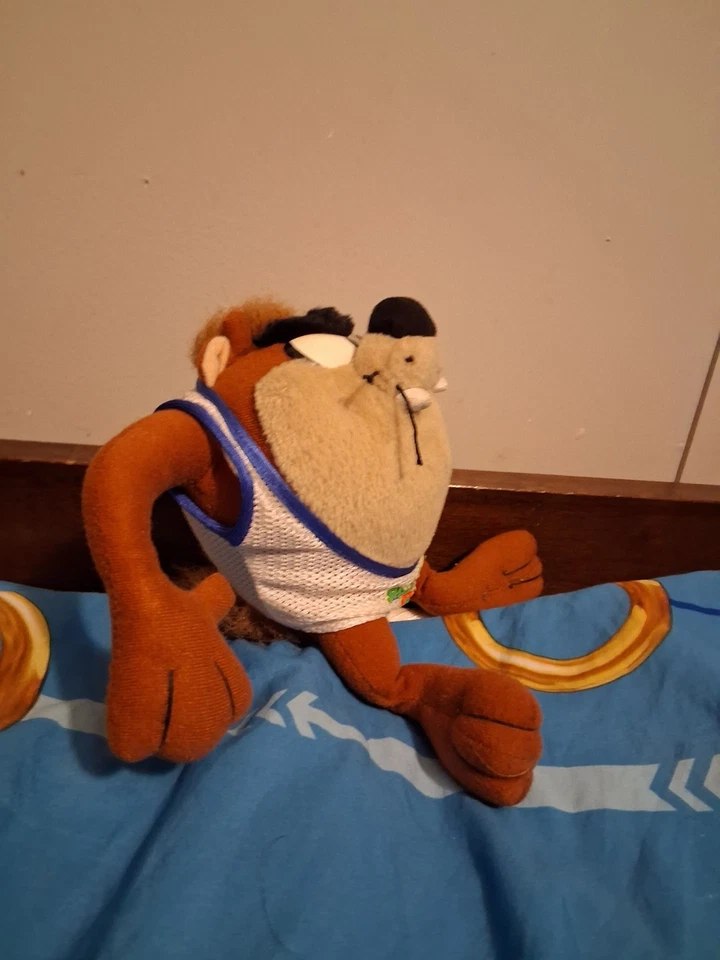 Плюшевая игрушка McDonald's Looney Tunes Space Jam Tazmanian Devil 1996 Taz - Изображение 2 из 4