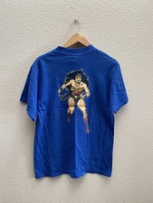 90s VTG Wonder Woman Six Flags DC Comics 1997 T-Shirt Men's Medium Comic