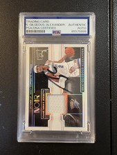 2023 Panini Noir Shai Gilgeous-Alexander Game Night Jerseys PATCH AUTO PSA DNA