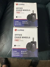 Office Chair Replacement Wheels Roller Blade for Office Chairs, 5-Set