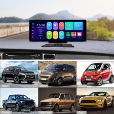 10.26" Portable Bluetooth Car Navigation Carplay Wireless Car Radio  AHD Camera
