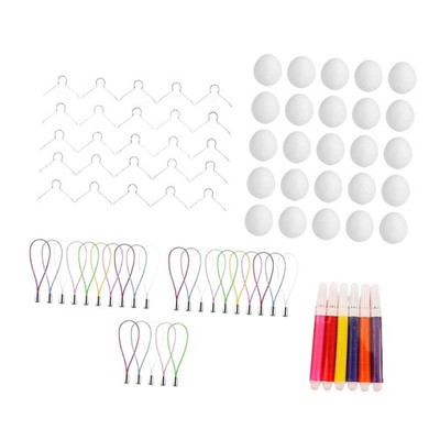 25Pcs Easter Egg DIY Kit for Party Favors Easter Gifts Holiday Crafts Making