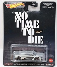 Hot Wheels 007 No Time to Die Aston Martin Valhalla Concept Silver 1/64 New