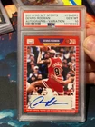 2021 Pro Set Sports Dennis Rodman Autographs PSA 10