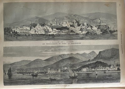 La Croix Rouge Illustrierte 1883 Nr. 173 Ungarn - Villa D'Alleguo - Stadt Chio