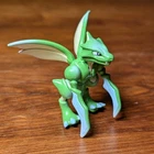 Vintage TOMY Pokemon SCYTHER 2" Mini Figure Nintendo CGTSJ Toy Collectible
