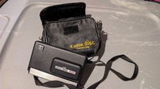 Vintage KODAK Disc 4100 Camera With Manual  Tote UNTESTED Made In The USA