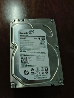 Seagate Barracuda 3TB 7200RPM 64MB 3.5  SATA III Hard Disk Drive HDD ST3000DM001