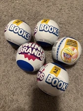 Zuru Mini Brands BOOKS SERIES 2 Bundle LOT of (5) Five Balls Brand New
