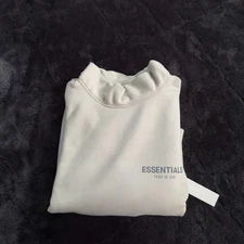 Essentials Fear Of God String Tan Core 2021 Mockneck Sweater Men’s Size Large