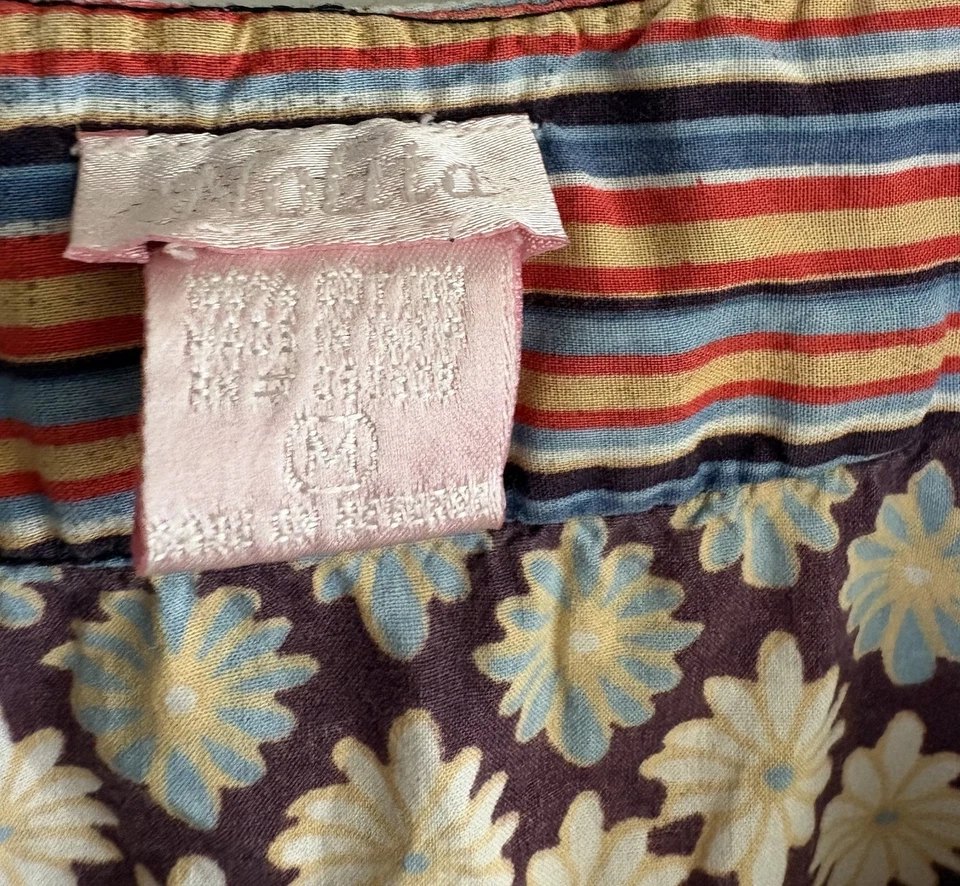 Y2K Nolita Babydoll Top Wmns Fada Boho Festival Hippie Gravata Traseira Dolman Manga - Imagem 4 de 4