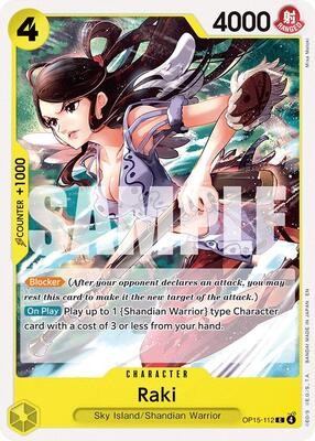 Raki  OP15-112 Adventure on Kami's Island REG