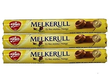 Freia Norwegian Creamy Milk Chocolate Roll Holiday Stocking Stuffer Gift 3 Pack