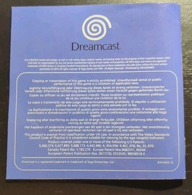 Attaccante UEFA con istruzioni! (Sega Dreamcast)
