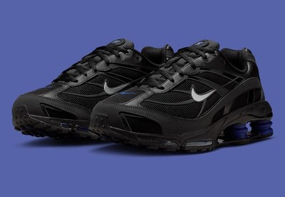 Nike Shox Ride 2 Black Metallic Silver Deep Royal Blue IM5999-010