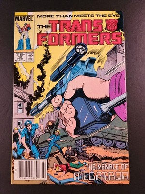 THE TRANSFORMERS #13 (MARVEL 1986) NEWSSTAND Variant FN/VF