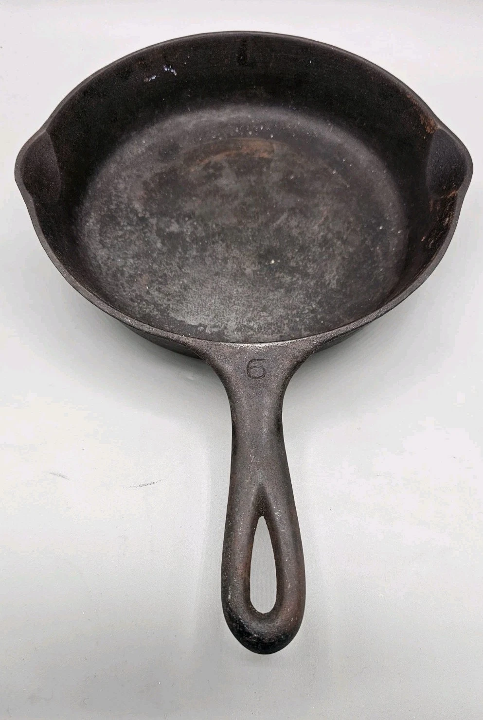 Vintage Wagner Ware #6 Sidney 1056Q Cast Iron Skillet 9"