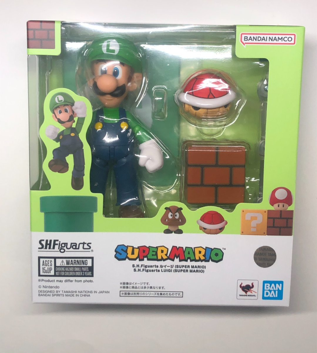 S.H. Figuarts Luigi Super Mario (2026) Action Figure games SHF SH