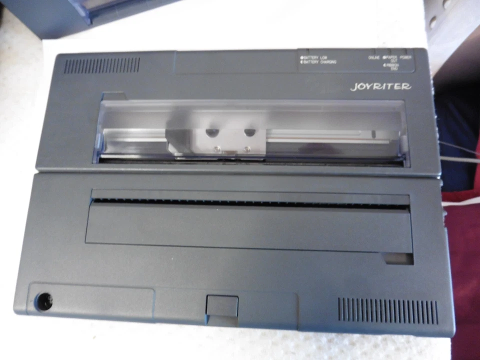 RARE Vintage 90s FUJITSU JOYRITER Thermal transfer portable printer JAPAN 1.2kg - Image 3 of 4