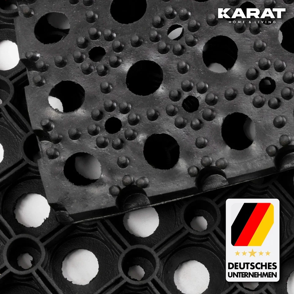 Gummimatte Ringgummimatte Schmutzfangmatte Türmatte Fußabtreter OctoDoor 23mm - Bild 3 von 4