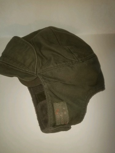Military British Army Cap with Ear Protectors Peter Kupper kg 57 - Picture 9 of 9
