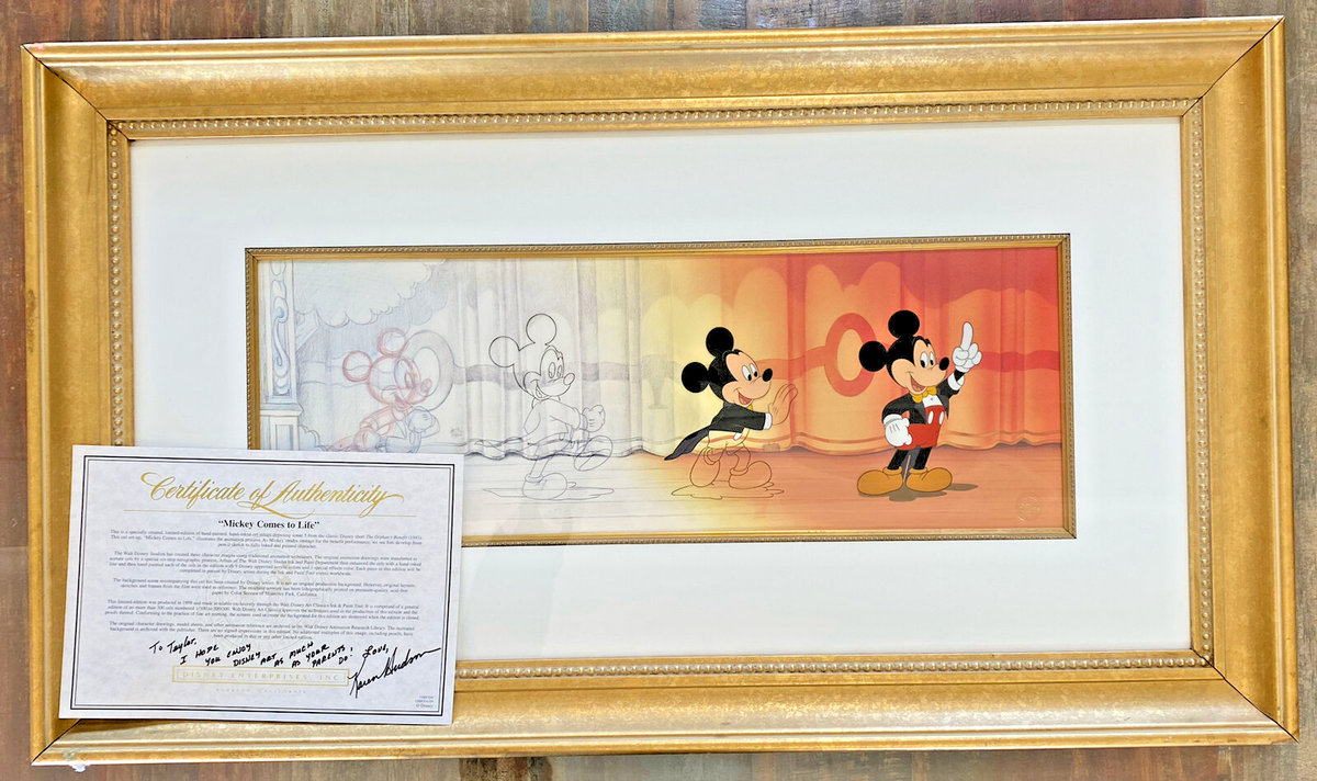 Disney's Art of Animation フレーム付き Disney's Art of Animation フレーム付き ディズニー Disney 90 Years